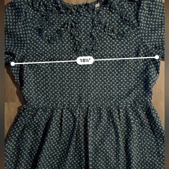 Free People Navy Chiffon Nouveau Butterfly Dress - Picture 6 of 10